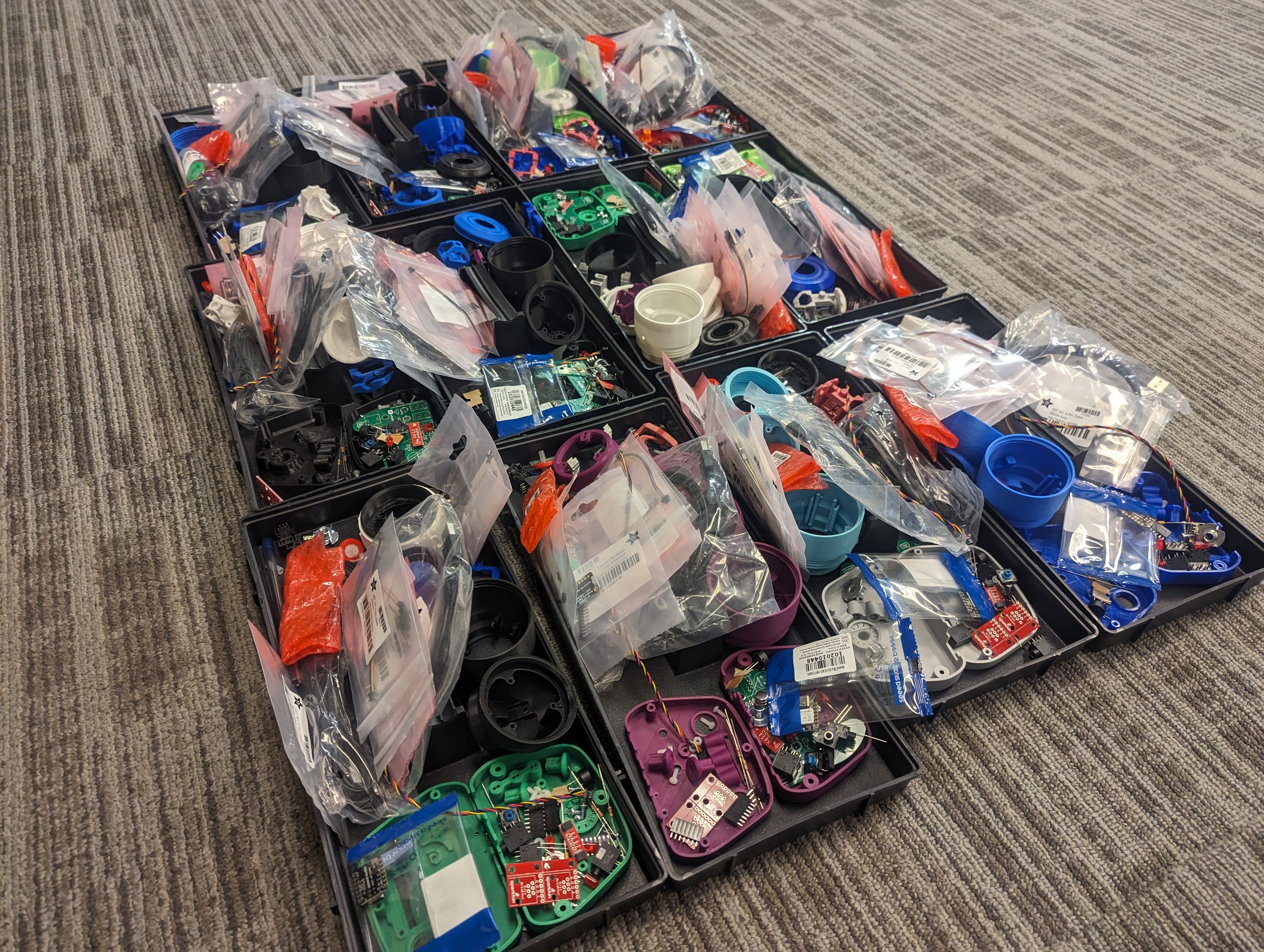 The build components for a number of LipSyncs.