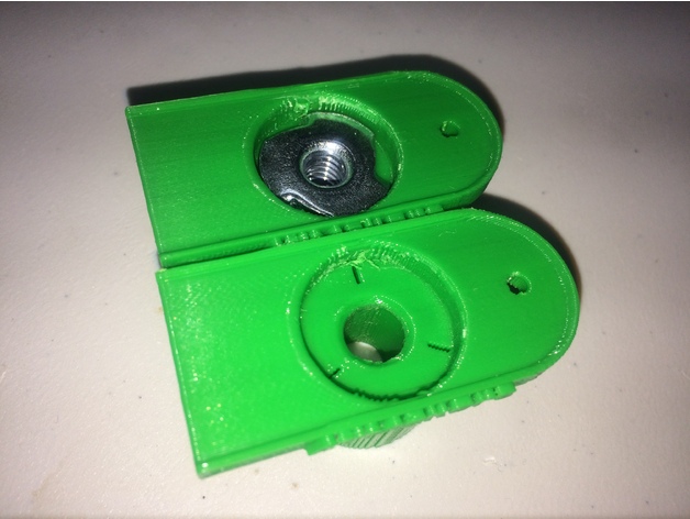 Tee nut installation on Micro Light Switch Camera Adapter