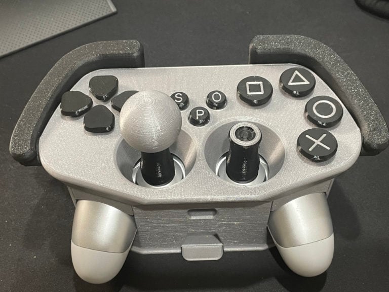 An adaptive case for a PS4 controller.