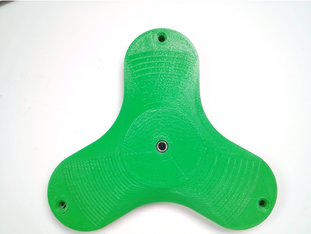 Rear side of large 3d printed camera mount adapter