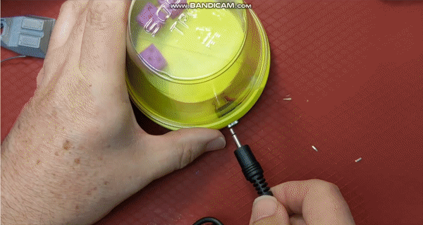 Using a light touch switch