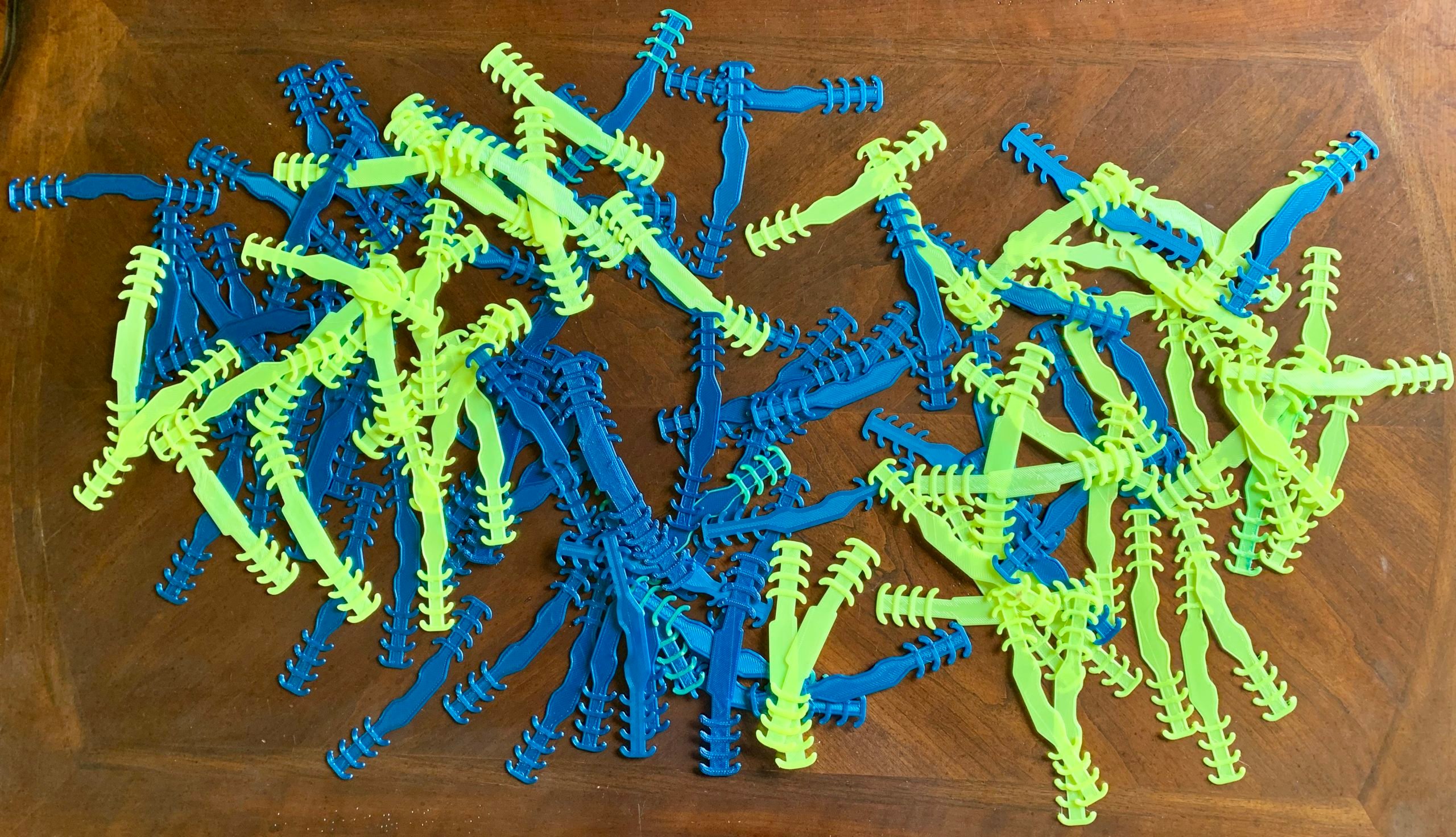 Picture of a table full of ear savers