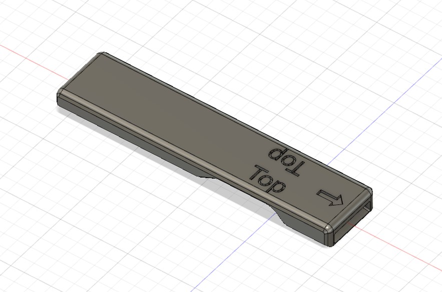 CAD rendering of the base can opener.