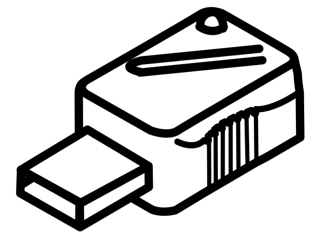 A minimalist line art of the Shrub Hub