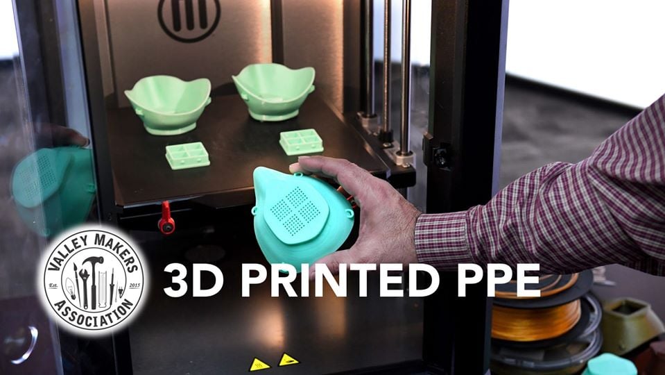 3D printed devices on a 3D printer.