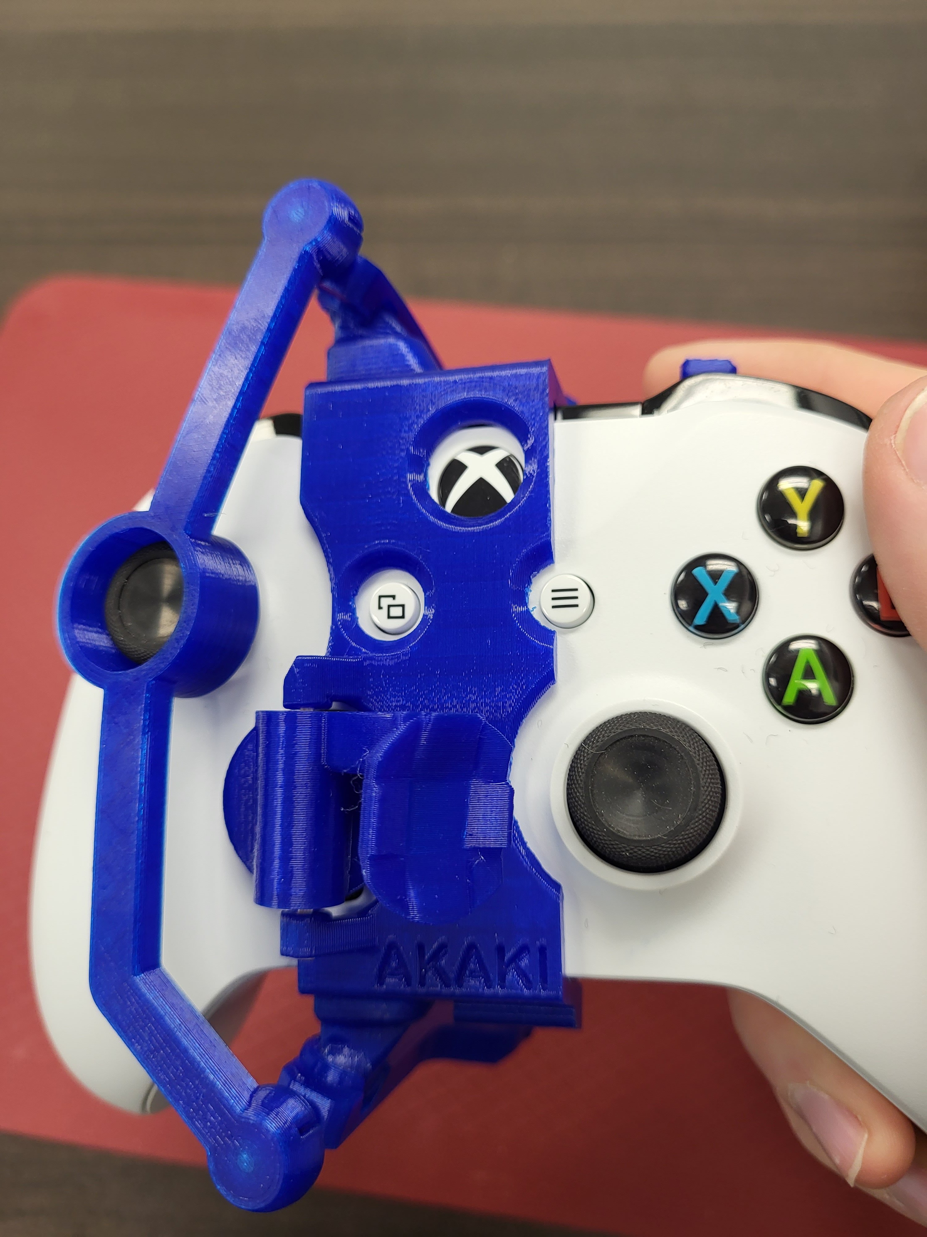 Xbox One controlled with a right handed controller modification installed