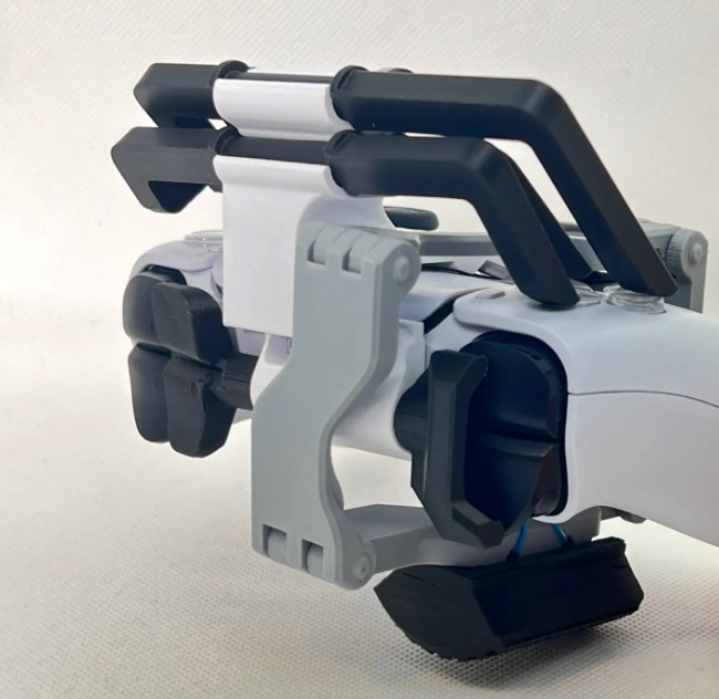 Image.Akaki - 3d printed one handed PS5 dual sense controller mod back