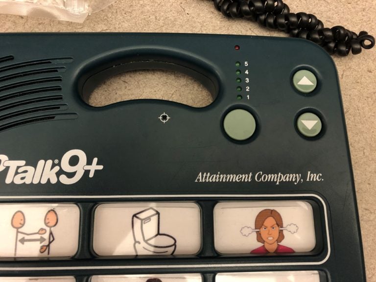 A GoTalk device.