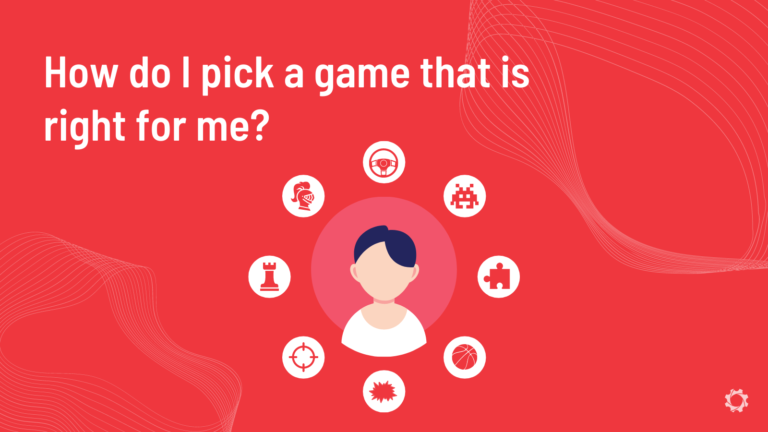 How do I pick a game that is right for me? graphic.