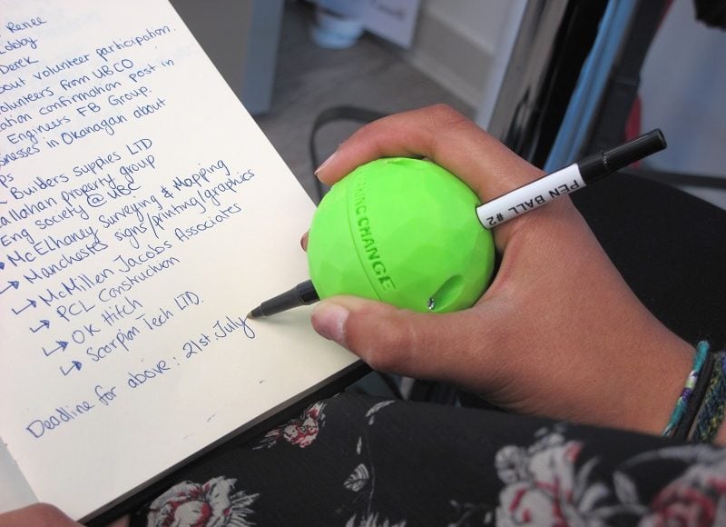 Pen Ball usage.