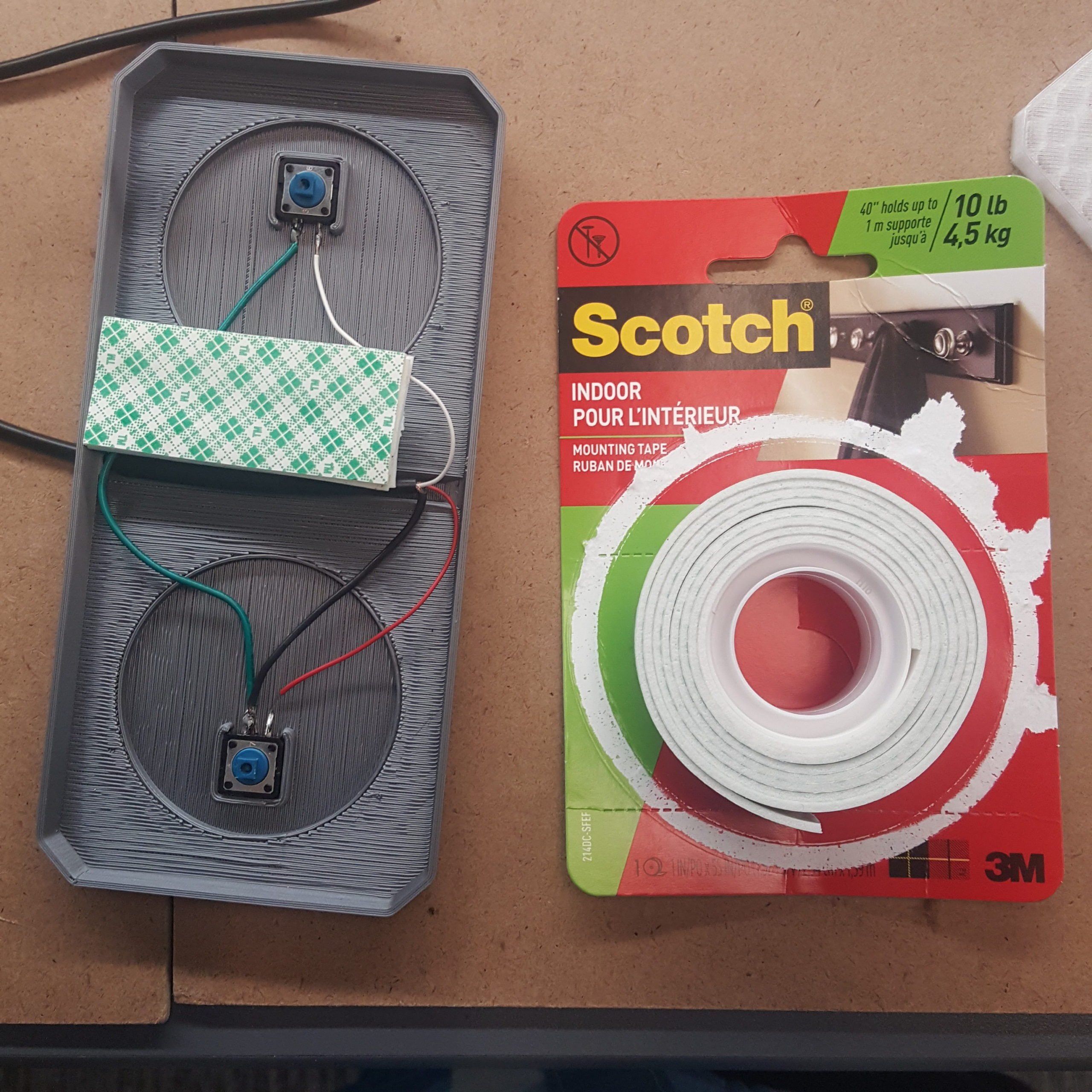 Open Rocker Switch tape