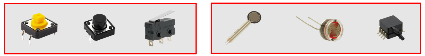 An image of internal parts that go inside assistive switches