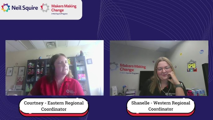 A screenshot of MMC Live featuring Courtney and Shanelle.