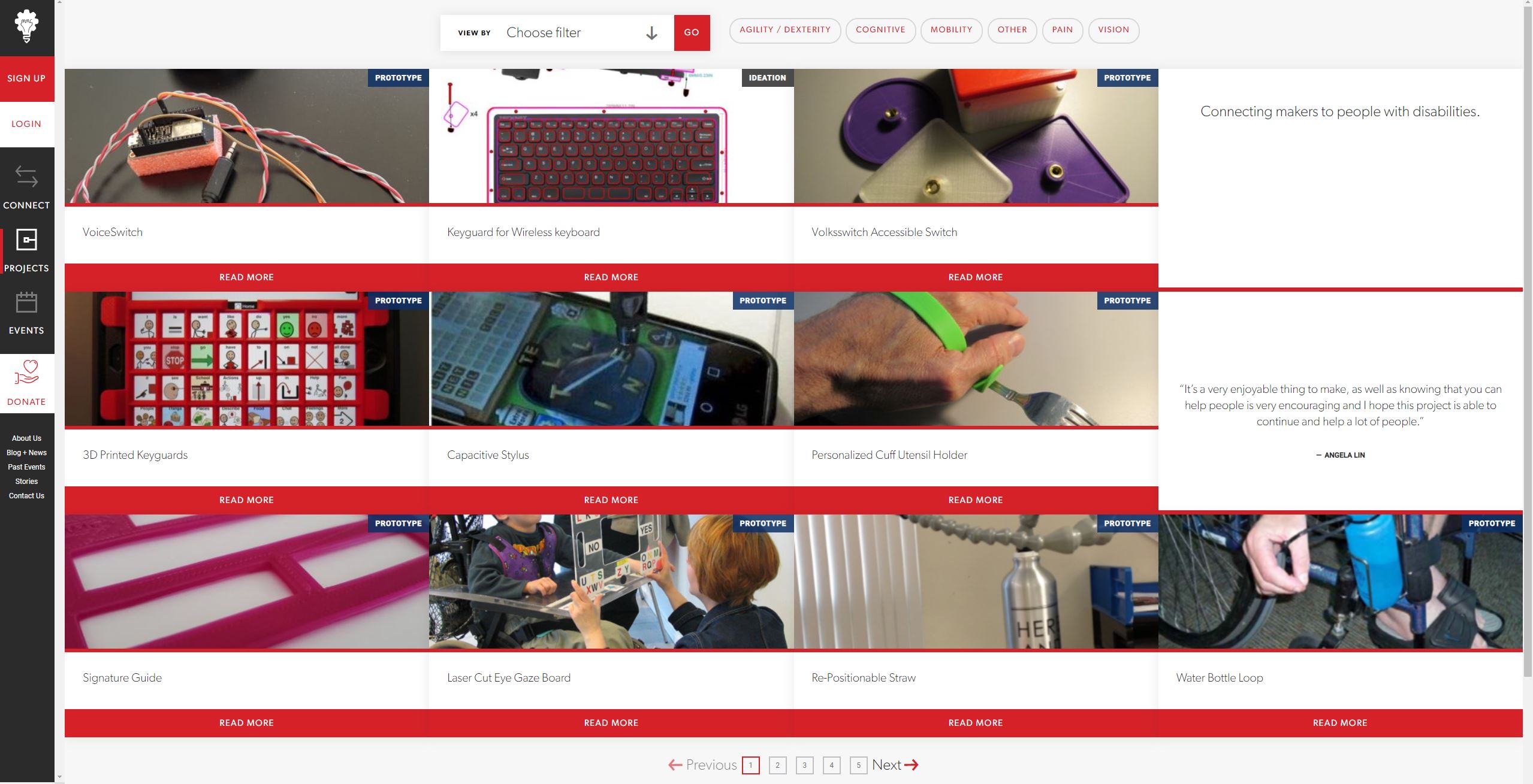 The second iteration of the device library, launched in 2018 that resembles more recent updates much closer.