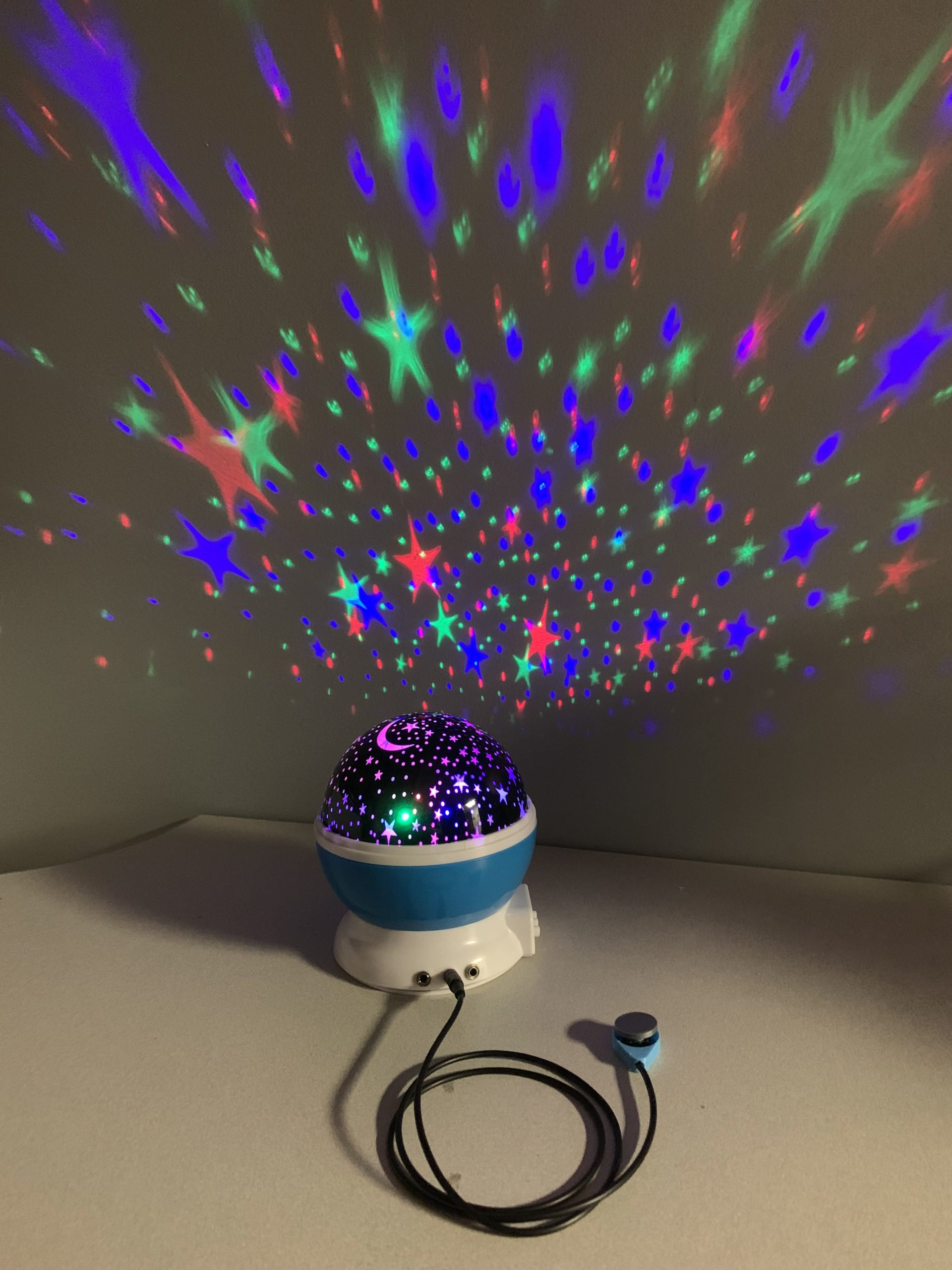 Switch Adapted Moon and Star Projector