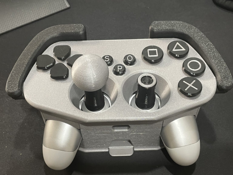 An adaptive case for a PS4 controller.
