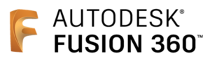 Logo for Autodesk Fusion 360.