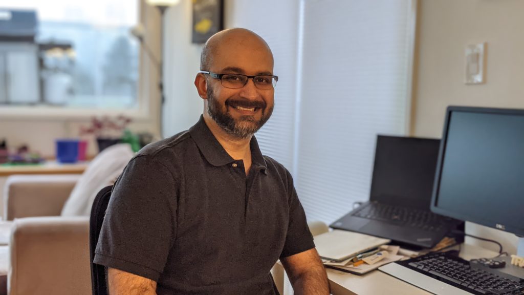 A photo of Imtiaz, a maker.