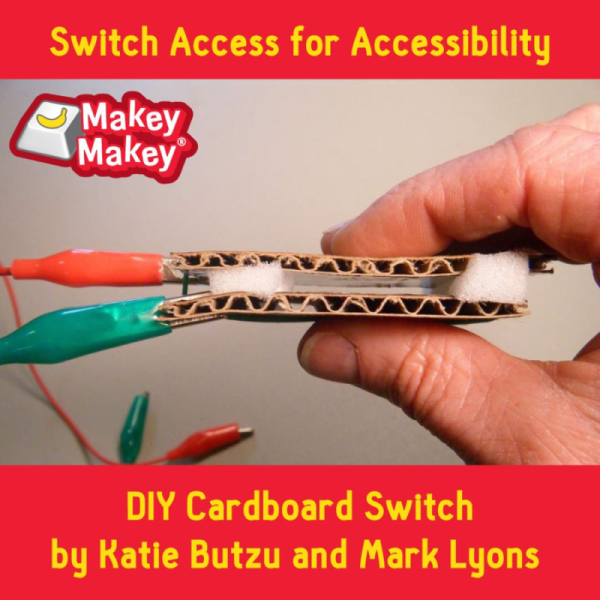 Title image containing made switch in human hand